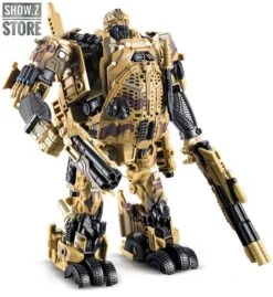 WeiJiang M-02 Robot Force Hound Oversized Black Apple Alloy Desert Version -Toy Specialty Store 0207eab270