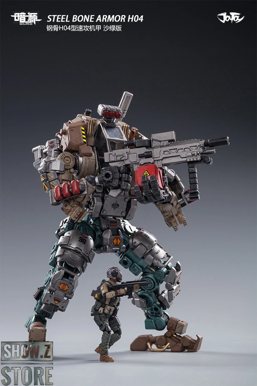 JoyToy Source 1/25 H04 Steel Bone Attack Mecha W/ Pilot 9 JoyToy Source 1/25 H04 Steel Bone Attack Mecha W/ Pilot - Image 7