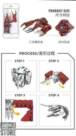 52Toys BeastBox BB-11 Trident -Toy Specialty Store 04506b93f2