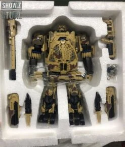 WeiJiang M-02 Robot Force Hound Oversized Black Apple Alloy Desert Version -Toy Specialty Store 04586f2308
