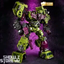 Jinbao DF03 Builder.D Devastator Green Version Set Of 6 Oversized Version -Toy Specialty Store 0591167074