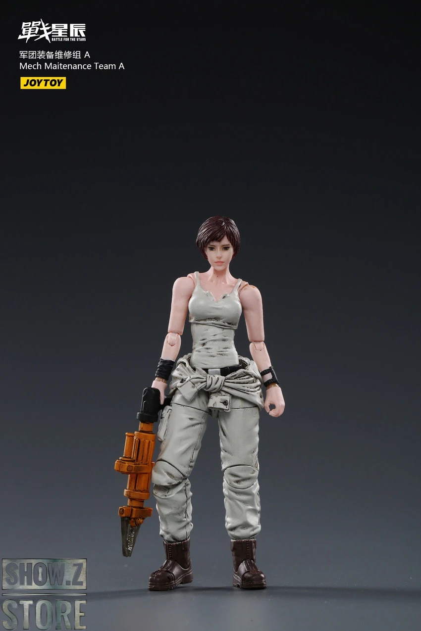 JoyToy Source 1/18 Mech Maintenance Team A Set Of 6 14 JoyToy Source 1/18 Mech Maintenance Team A Set Of 6 - Image 12