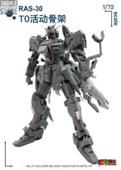 Rodams 1/72 RAS-30 RX-78GP03S Gundam Clear Version Model Kit -Toy Specialty Store 06da2dfc3a