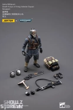 JoyToy Source 1/18 Warhammer 40K Death Korps Of Krieg Veteran Squad Sergeant 10 JoyToy Source 1/18 Warhammer 40K Death Korps Of Krieg Veteran Squad Sergeant -Toy Specialty Store 095f712678