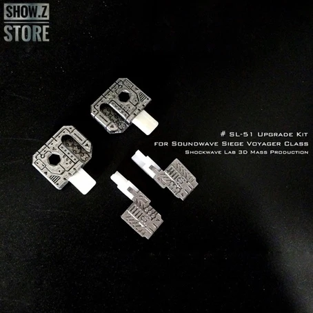 Shockwave Lab SL-51 Painted Upgrade Kit For SG-24 Siege Soundwave 3 Shockwave Lab SL-51 Painted Upgrade Kit For SG-24 Siege Soundwave