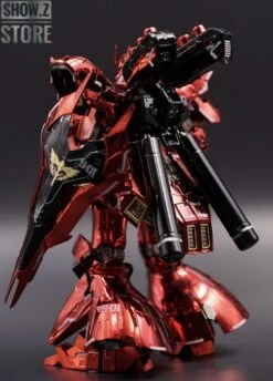 [SZ Custom] Bandai Custom RG 1/144 MSN-04 Sazabi W/ Custom Electroplated Chrome Painting -Toy Specialty Store 0dc94e7124