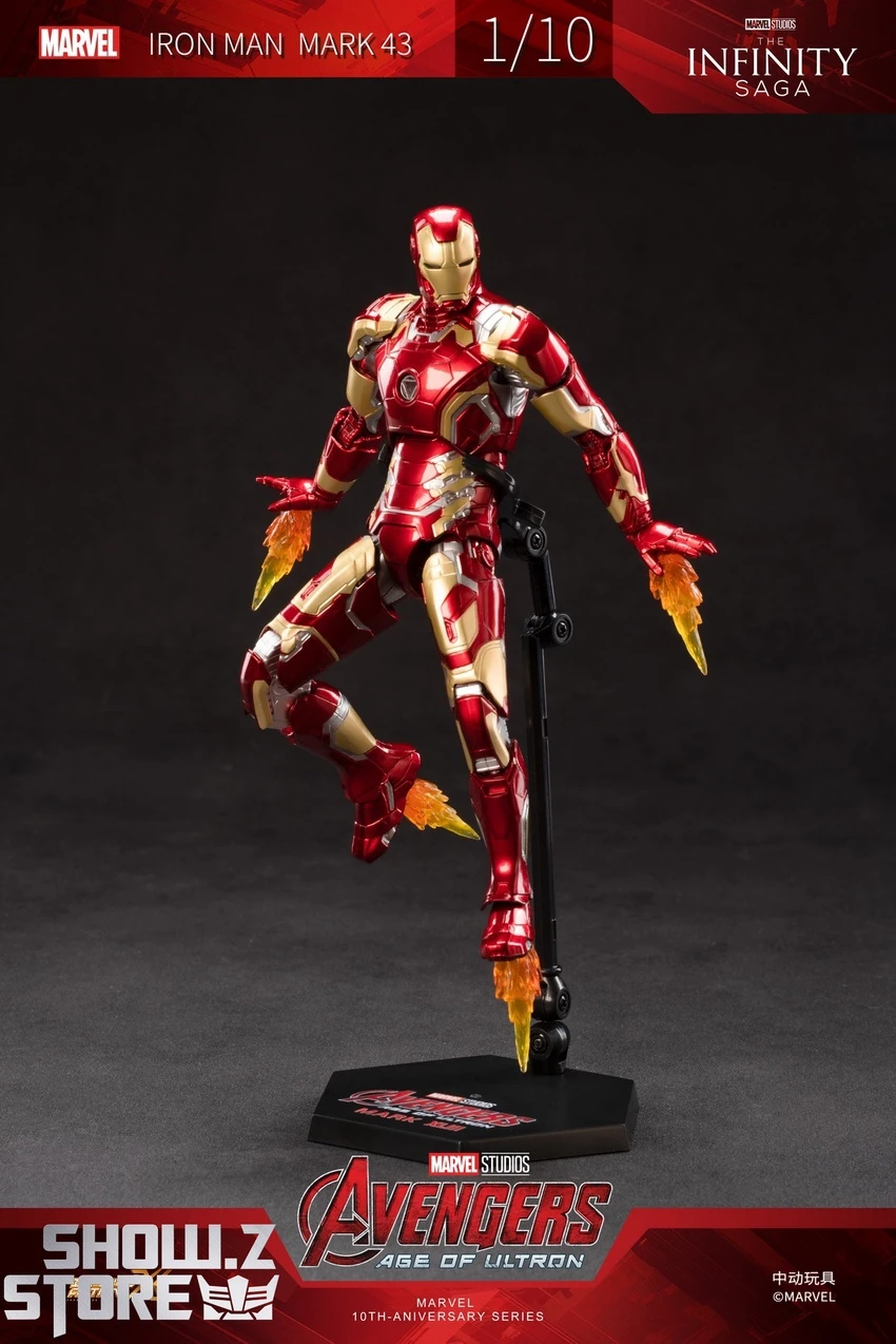 ZT Toys Marvel Licensed 1/10 Iron Man Mark 43 11 ZT Toys Marvel Licensed 1/10 Iron Man Mark 43 - Image 9