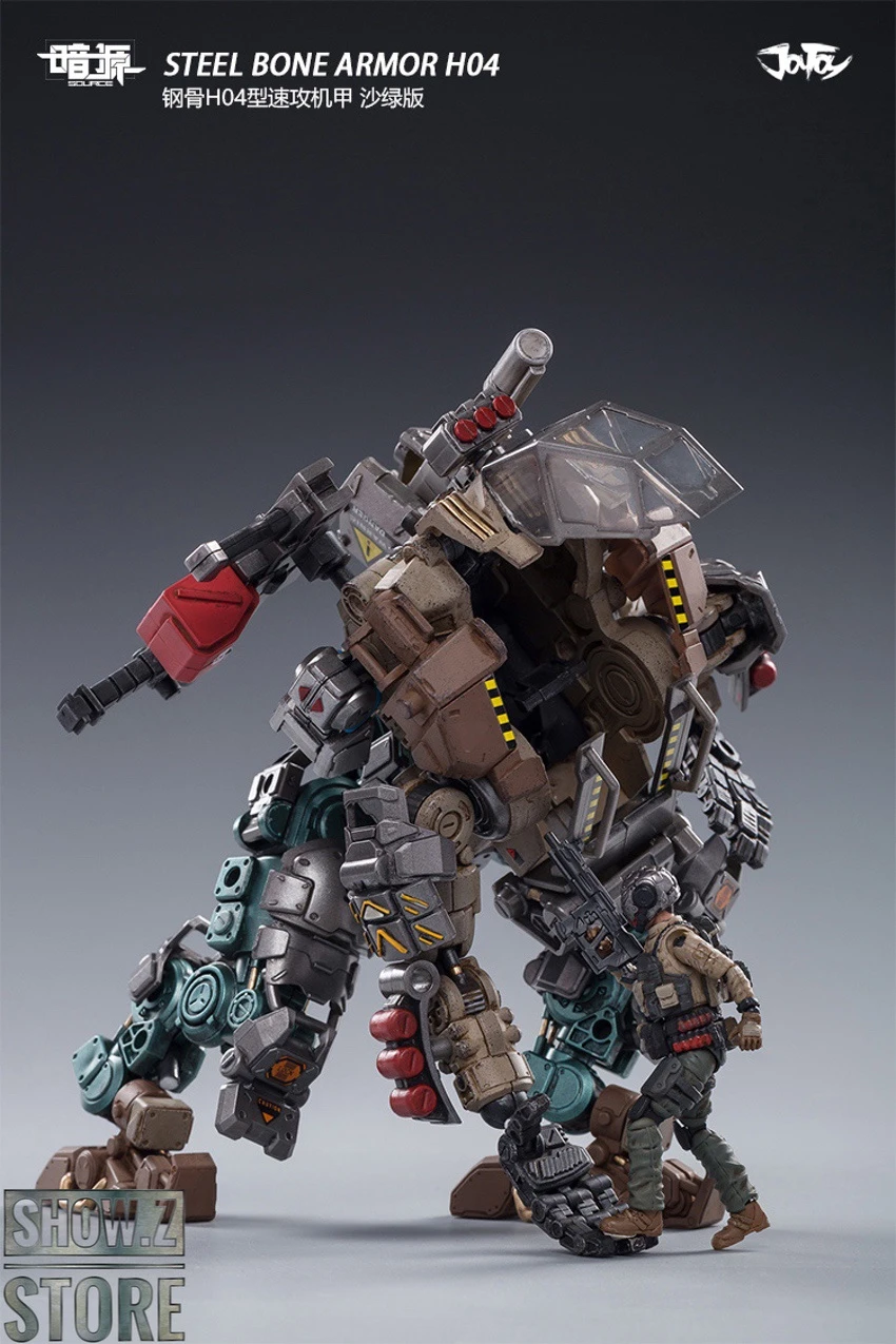 JoyToy Source 1/25 H04 Steel Bone Attack Mecha W/ Pilot 10 JoyToy Source 1/25 H04 Steel Bone Attack Mecha W/ Pilot - Image 8