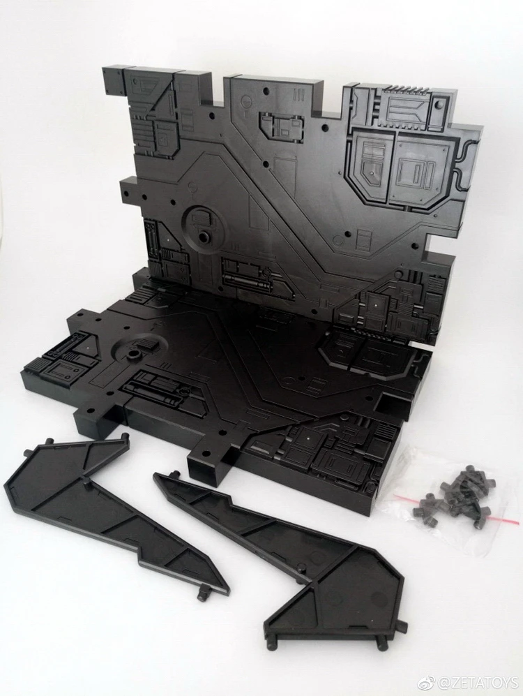 Zeta Toys Zeta-EX Display Base (Orange & Black) 11 Zeta Toys Zeta-EX Display Base (Orange & Black) - Image 9