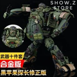 WeiJiang Wei Jiang WJ M02 M-02 Robot Force Hound Oversized Black Apple Alloy Modified Version -Toy Specialty Store 16a4e12de2