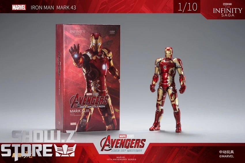 ZT Toys Marvel Licensed 1/10 Iron Man Mark 43 5 ZT Toys Marvel Licensed 1/10 Iron Man Mark 43 - Image 3