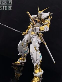 [SZ Custom] Nillson Work 1/60 MBF-P02 Gundam Astray Gold Frame W/ Electroplated Chrome Painting -Toy Specialty Store 1a03b33122