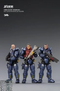 JoyToy Source 1/18 The 3rd Legion Interstellar Trooper Set Of 3 -Toy Specialty Store 1a859f9673