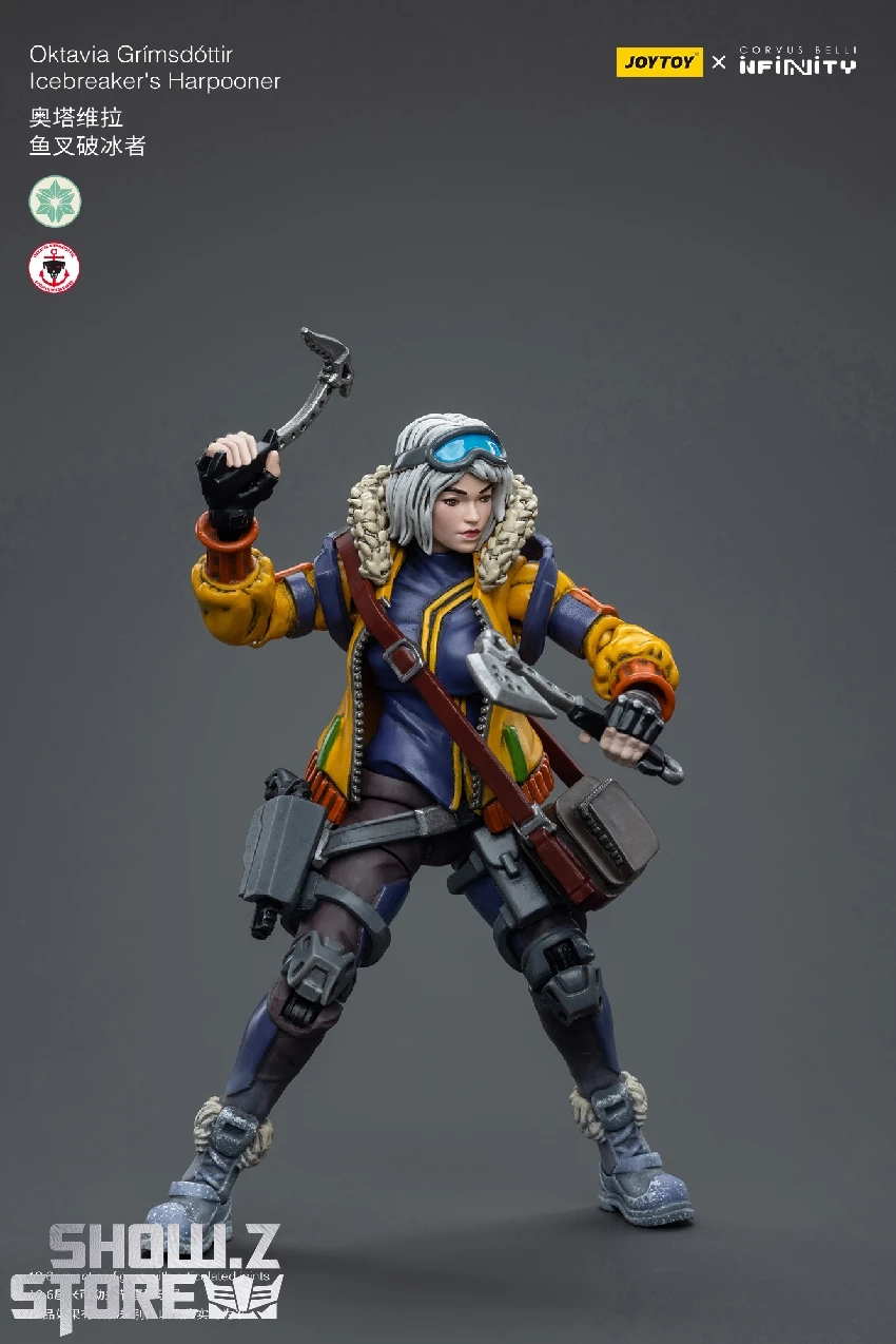 JoyToy Source 1/18 Infinity Lcebreaker's Harpooner Oktavia Grimsdottir 6 JoyToy Source 1/18 Infinity Lcebreaker's Harpooner Oktavia Grimsdottir - Image 4