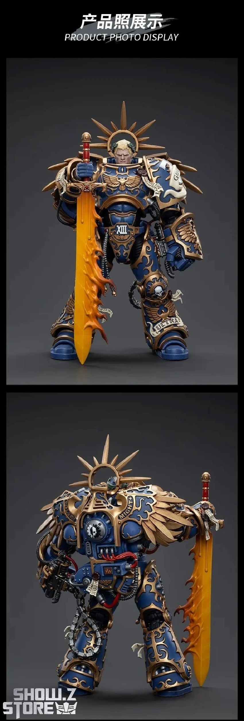 JoyToy Source 1/18 Warhammer 40K Ultramarines Primarch Roboute Guilliman 20 JoyToy Source 1/18 Warhammer 40K Ultramarines Primarch Roboute Guilliman - Image 18