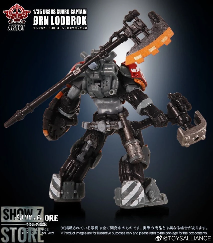 Toys Alliance ARC-01 Ursus Guard Captain Ørn Lodbrok 17 Toys Alliance ARC-01 Ursus Guard Captain Ørn Lodbrok - Image 15