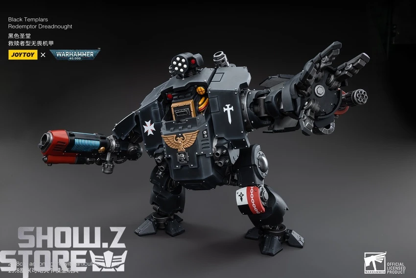 JoyToy Source 1/18 Warhammer 40K Black Templars Redemptor Dreadnought 11 JoyToy Source 1/18 Warhammer 40K Black Templars Redemptor Dreadnought - Image 9
