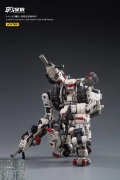 JoyToy Source 1/18 X-HLA01 Hurricane Light Assault Dual Mode Mecha White -Toy Specialty Store 201ba7b84d
