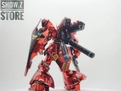 [SZ Custom] Bandai Custom RG 1/144 MSN-04 Sazabi W/ Custom Electroplated Chrome Painting -Toy Specialty Store 20584e3f0a