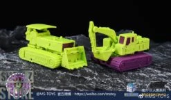 Magic Square MS-B41 Excavator Scavenger & MS-B42 Bulldozer Bonecrusher Set Of 2 -Toy Specialty Store 20af1e58e2