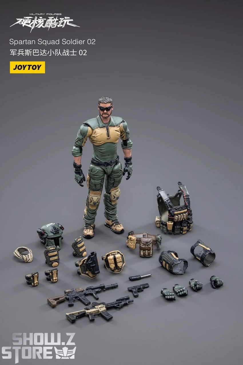 JoyToy Source 1/18 Spartan Squad Soldiers Set Of 3 7 JoyToy Source 1/18 Spartan Squad Soldiers Set Of 3 - Image 6