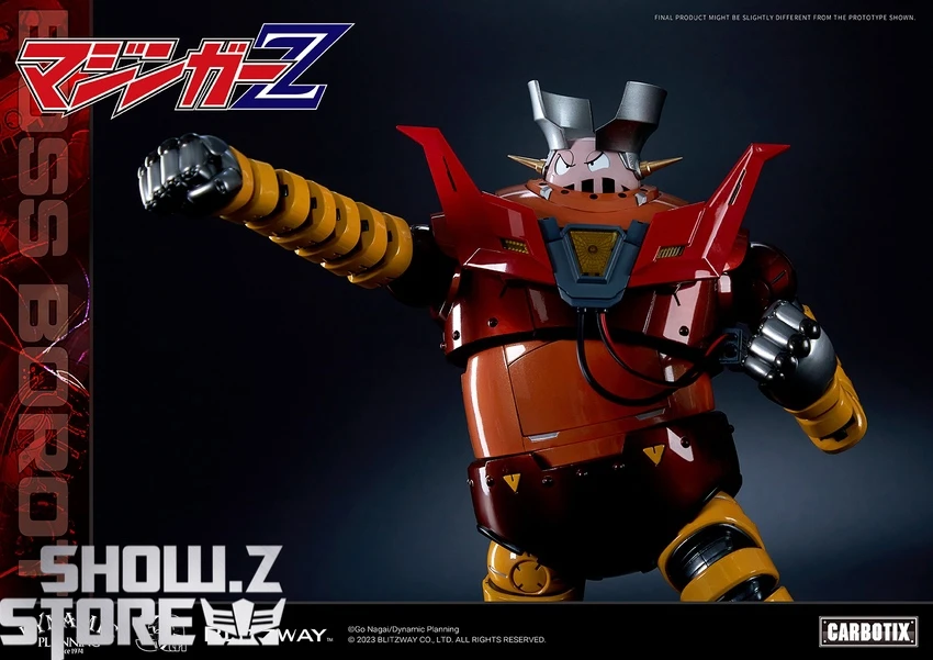 Blitzway BW-CA-10801 Carbotix Mazinger Z Boss Borot 19 Blitzway BW-CA-10801 Carbotix Mazinger Z Boss Borot - Image 17