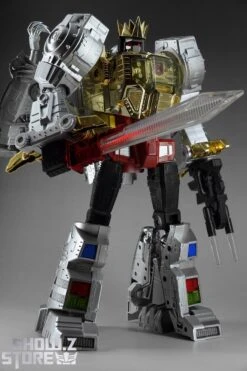 [Parts Not Working][Israel Buyer Only] 4th Party MP-08 MP08 King Grimlock Reximus Prime Oversized Metallic Version -Toy Specialty Store 2161410f1d