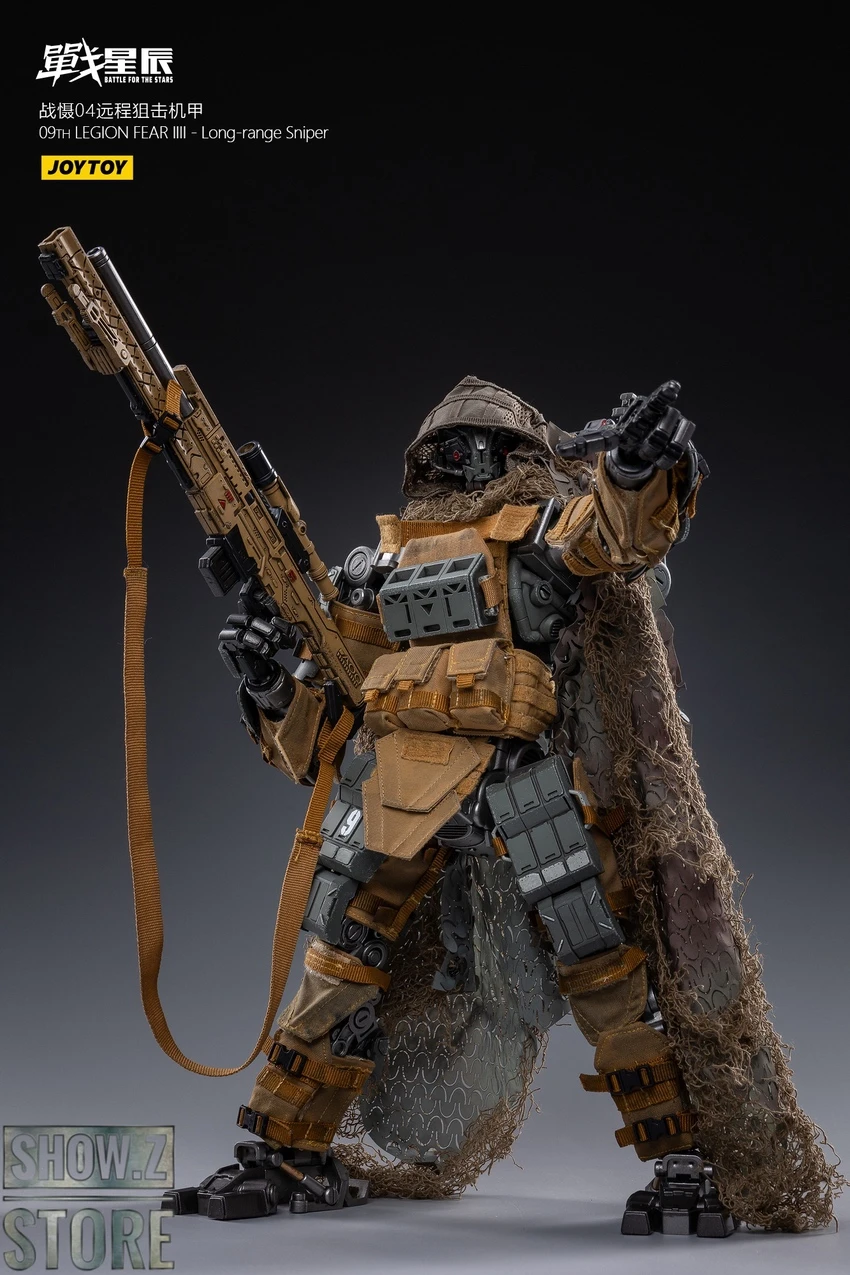 JoyToy Source 1/18 09th FEAR 04 Long-Range Sniper Mech W/ Pilot 10 JoyToy Source 1/18 09th FEAR 04 Long-Range Sniper Mech W/ Pilot - Image 8