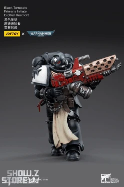JoyToy Source 1/18 Warhammer 40K Black Templars Primaris Initiate Brother Raemont -Toy Specialty Store 231f9a3307
