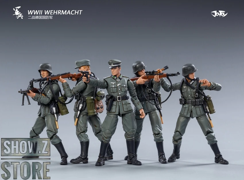 JoyToy Source 1/18 WWII German Wehrmacht Unit Set Of 5 5 JoyToy Source 1/18 WWII German Wehrmacht Unit Set Of 5 - Image 3