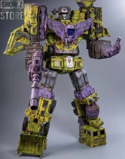 [Express Shipping] ToyWorld TW-C07G Constructor Devastator Old Green Battle Damage Version Set Of 6 -Toy Specialty Store 24c396874f