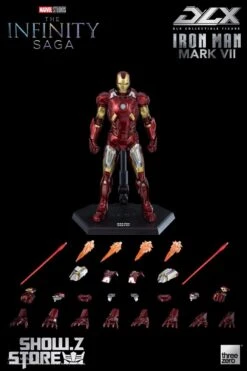 Threezero 1/12 Marvel Studio The Infinity Saga DLX Iron Man Mark 7 -Toy Specialty Store 257d3455e5