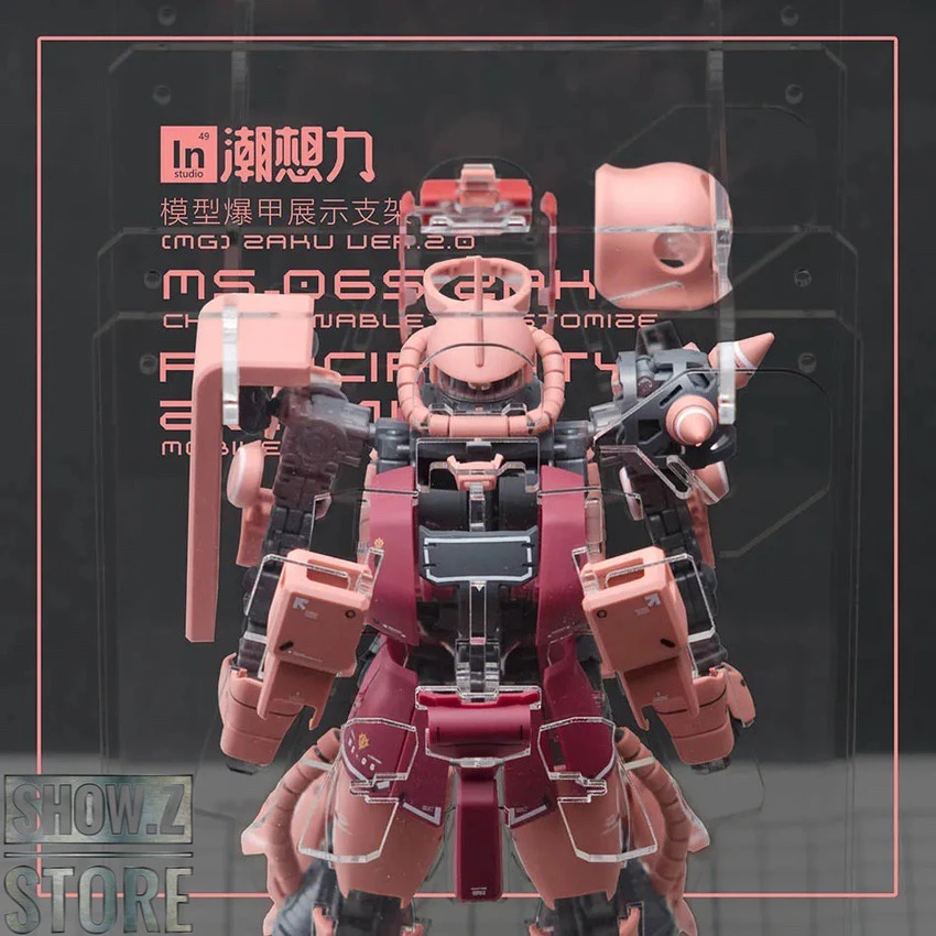 Inforce MS-06S Zaku II Commander Type Internal Structure Showcase Display 3 Inforce MS-06S Zaku II Commander Type Internal Structure Showcase Display