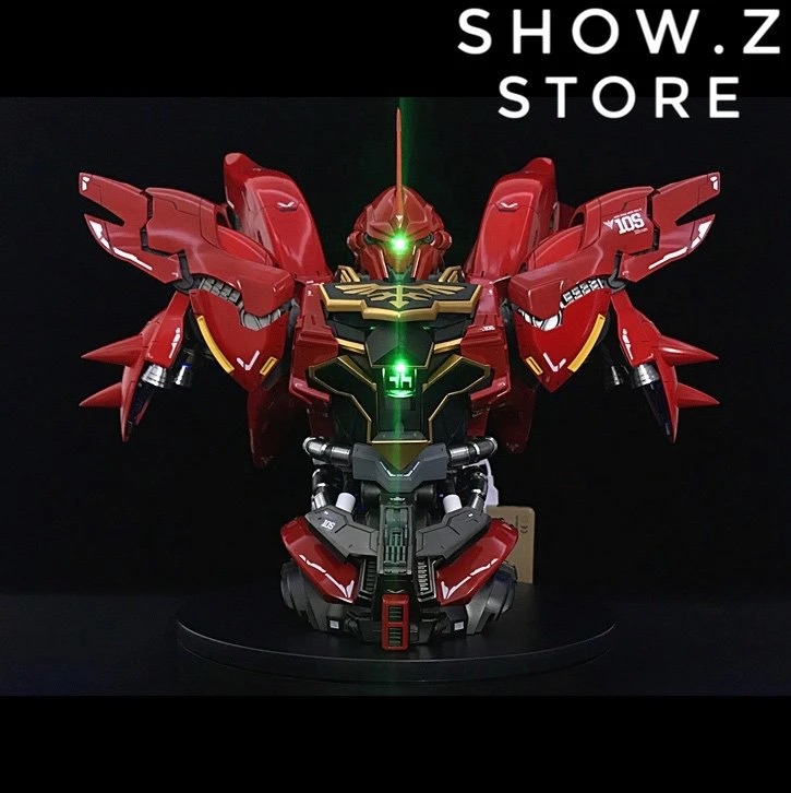 BSC Yihui YH Model 1/35 MSN-06S MNS06S SINANJU New Zeon Customized Gundam Bust Model Kit 9 BSC Yihui YH Model 1/35 MSN-06S MNS06S SINANJU New Zeon Customized Gundam Bust Model Kit - Image 7
