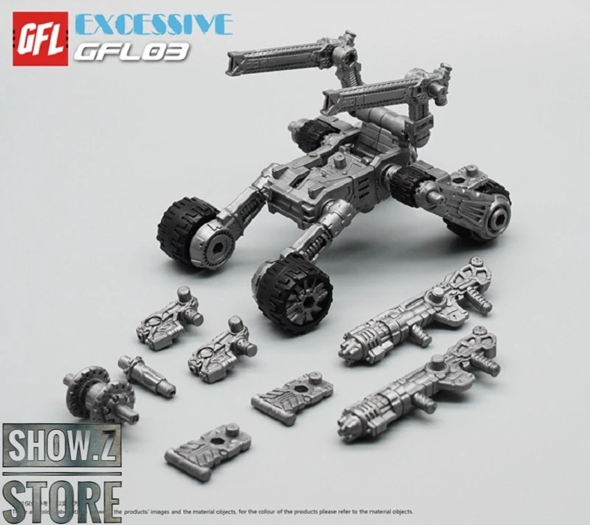 MechFansToys GFL03 & GFL03S Excessive Diaclone Series Power Suit Set Of 2 5 MechFansToys GFL03 & GFL03S Excessive Diaclone Series Power Suit Set Of 2 - Image 3