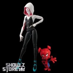 Sentinel Toys SV-ACTION Spider-Man: Into The Spider-Verse Spider-Gwen & Spider-Ham -Toy Specialty Store 2e358aeb3f