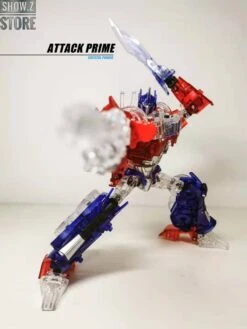 APC Toys APC-001 Attack Prime TFP Optimus Prime Clear Version W/ Clear Wheels 15 APC Toys APC-001 Attack Prime TFP Optimus Prime Clear Version W/ Clear Wheels -Toy Specialty Store 3238f95f32