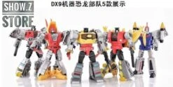 DX9 Toys War In Pocket Dinobots Set Of 5 (X18 Bumper, X19 Quaker, X20 Skyer, X21 Thorner, X22 Rager) -Toy Specialty Store 33d0723a4c