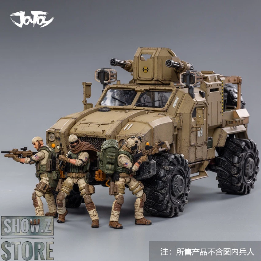 JoyToy Source 1/18 War Stars Crazy Armed SUV Desert Version 5 JoyToy Source 1/18 War Stars Crazy Armed SUV Desert Version - Image 3