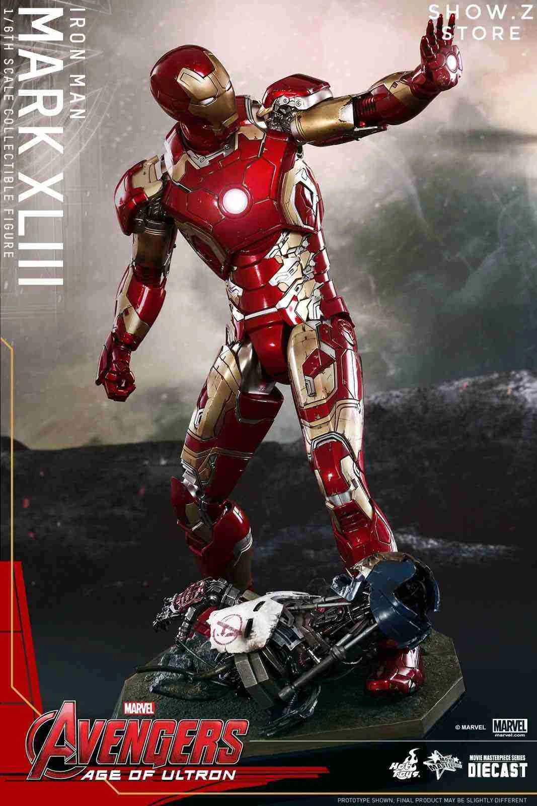 Hot Toys HT 1/6 Iron Man Mark XLIII MK43 MMS278D09 Avengers: Age Of Ultron Collectible Figure 8 Hot Toys HT 1/6 Iron Man Mark XLIII MK43 MMS278D09 Avengers: Age Of Ultron Collectible Figure - Image 6