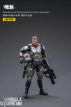 JoyToy Source 1/25 Steel Bone Fighting Mecha 09 Silver Guardian W/ Pilot 22 JoyToy Source 1/25 Steel Bone Fighting Mecha 09 Silver Guardian W/ Pilot -Toy Specialty Store 3a6387733a