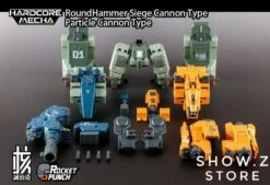 Rocket Punch Hardcore Mecha M2148S M2148X RoundHammer Siege & Particle Cannon Type -Toy Specialty Store 3b1a888544