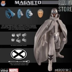 MEZCO Toyz One:12 Collective Magneto Marvel Now Edition 16 MEZCO Toyz One:12 Collective Magneto Marvel Now Edition -Toy Specialty Store 3be1576215
