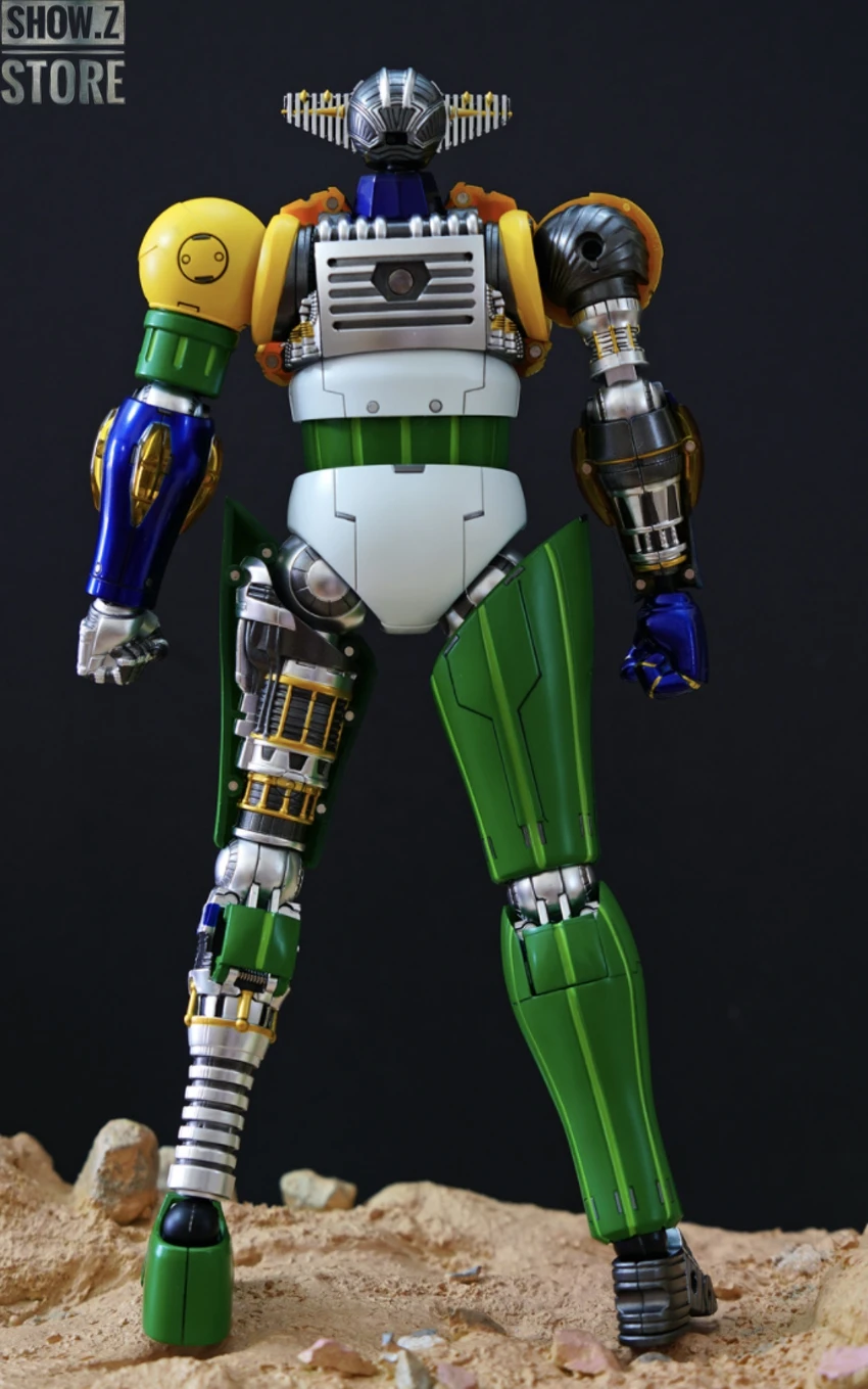 King Arts Diecast Scene Series DFS075 Steel Jeeg Battle Damaged Version 9 King Arts Diecast Scene Series DFS075 Steel Jeeg Battle Damaged Version - Image 7