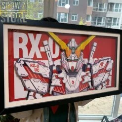 ChenFu Studio RX-0 Unicorn Gundam 3D Wall Art Decoration Picture 9 ChenFu Studio RX-0 Unicorn Gundam 3D Wall Art Decoration Picture -Toy Specialty Store 3d408418fd