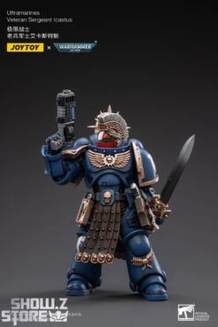 JoyToy Source 1/18 Warhammer 40K Space Ultramarines Veteran Sergeant Icastus -Toy Specialty Store 3e8e327765