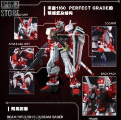Daban DB 1/60 PG MBF-P02 MBFP02 Gundam Astray Red Frame 8 Daban DB 1/60 PG MBF-P02 MBFP02 Gundam Astray Red Frame -Toy Specialty Store 3f310ca9bb