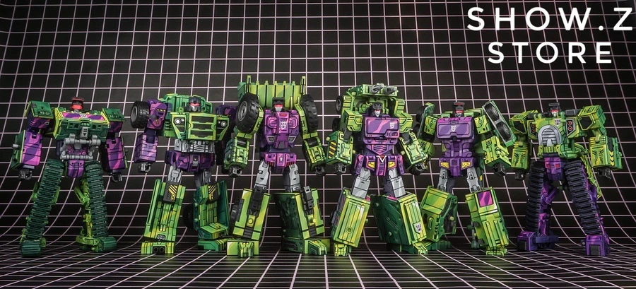 Toyworld TW TW-C07A TWC07A Constructor Devastator Cel Cell Shaded Deluxe Version Set Of 6 21 Toyworld TW TW-C07A TWC07A Constructor Devastator Cel Cell Shaded Deluxe Version Set Of 6 - Image 19