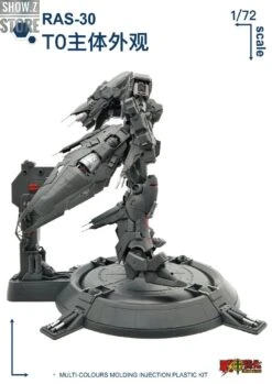 Rodams 1/72 RAS-30 RX-78GP03S Gundam Clear Version Model Kit -Toy Specialty Store 41fbf06b01