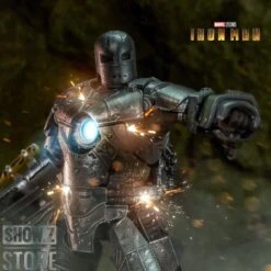 ZT Toys Marvel Licensed 1/10 Iron Man Mark 1 W/ LED 16 ZT Toys Marvel Licensed 1/10 Iron Man Mark 1 W/ LED -Toy Specialty Store 43485a418e